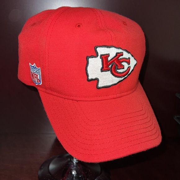 Vintage Kansas City Chiefs NFL Reebok Team On Field Cap - Picture 1 of 9